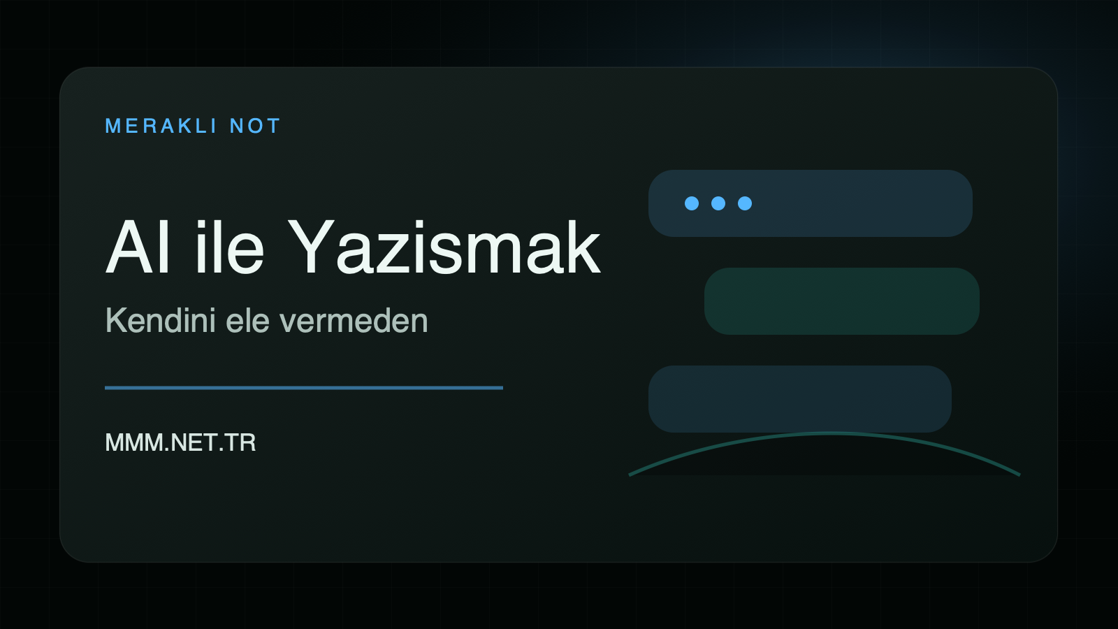 AI ile Yazışırken Kendini Ele Vermemek