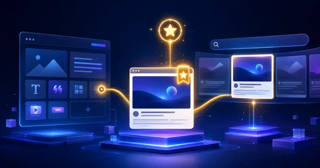 Bir haber kaynağını tercih edilen kaynak olarak seçen arama ve WordPress yayın akışı